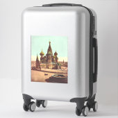 Kerk van St. Basilius, Rode Plein Moskou Sticker (Koffer)