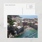 kerk van vernazza briefkaart (Voorkant / Achterkant)