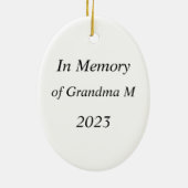 Kerkaltaar gepersonaliseerd Ornament (Achterkant)