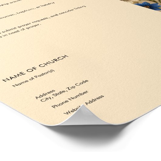 kerkblad poster (Hoek)