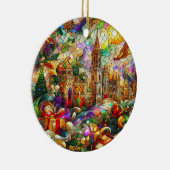 KERKCADEAUS ~ Kerst 2024 Keramisch Ornament (Rechts)