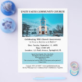 kerkelijk Jubileum Flyer (Enkel)