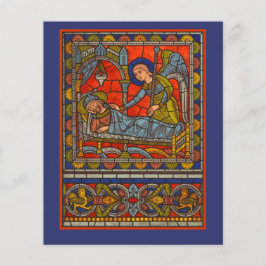 Kerkelijke bazaar, Kerstmarkt of Christelijk evene Flyer