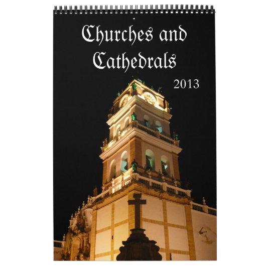 kerken kalender 2013 (Hoes)
