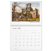 Kerken, kerken en kathedralen 2026 kalender (Jan 2027)