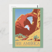  kerken Nationaal Park Reis Briefkaart (Voorkant / Achterkant)