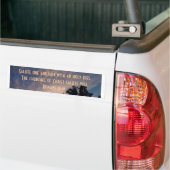 Kerken van Christus begroeten u Bumpersticker (Op Truck)
