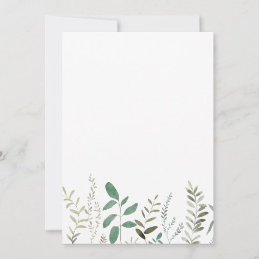 kerkerkorting kaart (Achterkant)