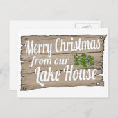 kerkhok feestdagenkaart (Voorkant / Achterkant)