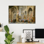 Kerkinterieur Poster (Thuiskantoor)