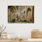 Kerkinterieur Poster (Keuken)