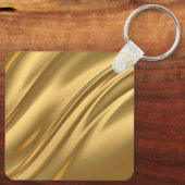 Kerkpastoor Elegant Goud en Zwart Sleutelhanger (Achterkant)