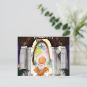 Kerkpriester Briefkaart (Staand voorkant)