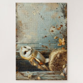  kerkuil in het najaar 20x30 legpuzzel (Verticaal)