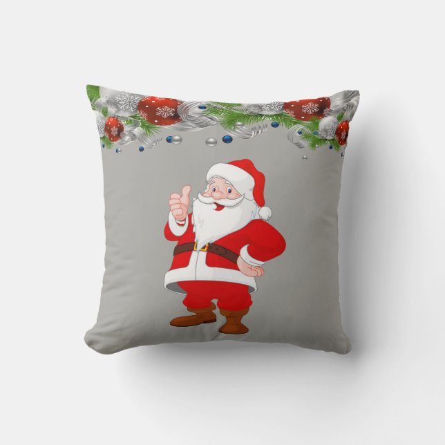 Kerkussens Kerstmis Kussen (Voorkant)
