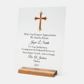 kerkwaardering acryl bord (Hoek)