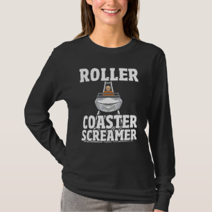 Kermis Amusement Park   Thrill Seeker   Roller C T-shirt