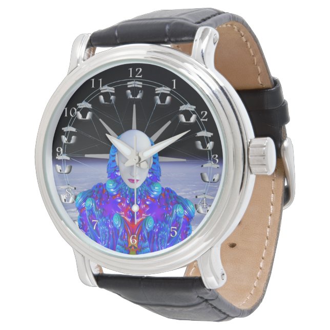 Kermis in Space Watch Horloge (Gekanteld)