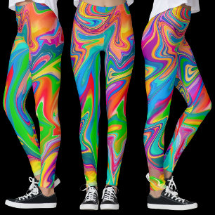 Kermis Kleur Draaikolk Leggings