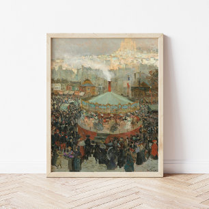kermis   Louis Abel-Truchet Poster
