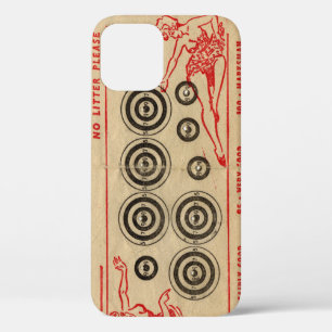 kermisdoelstellingen met kogelgaten Hoesje- iPhone 12 Hoesje