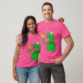 Kermit de kikker Drink thee T-shirt (Unisex)