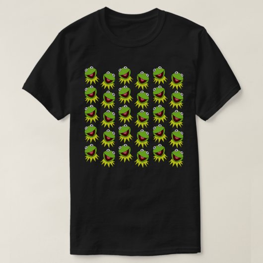 Kermit het kikkerpatroon t-shirt (Design voorkant)
