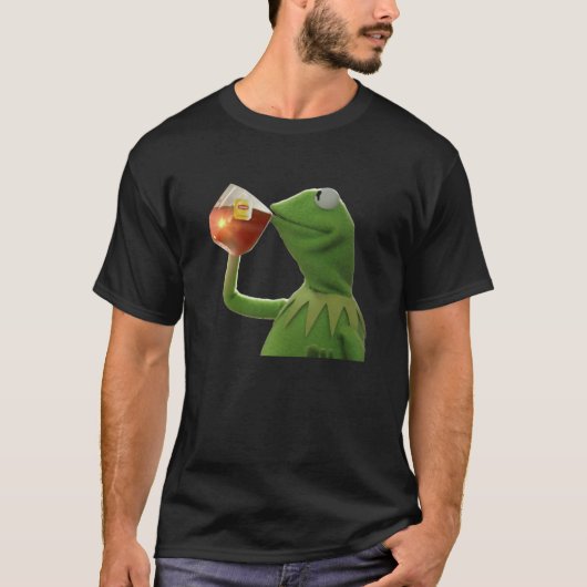 Kermit meme t-shirt (Voorkant)