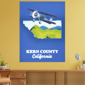 Kern County California Canvas Afdruk (Insitu (Woonkamer))