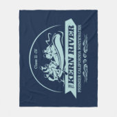 Kern rivier (rafting 2) fleece deken (Voorkant)
