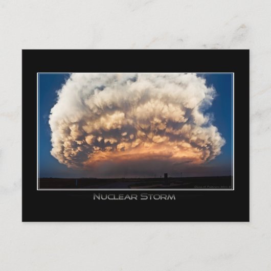 Kern Storm Briefkaart (Voorkant)