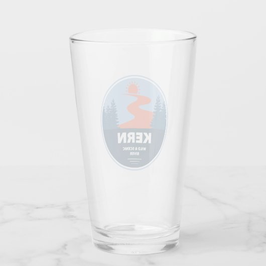 Kern Wild en de Schilderachtig rivier Glas (Achterkant)