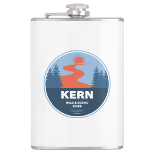Kern Wild en de Schilderachtig rivier Heupfles