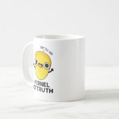Kernel of Truth Funny Corn Pun Koffiemok (Voorkant links)