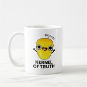 Kernel of Truth Funny Corn Pun Koffiemok (Links)