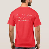 Kernel Panic T-shirt (Achterkant)