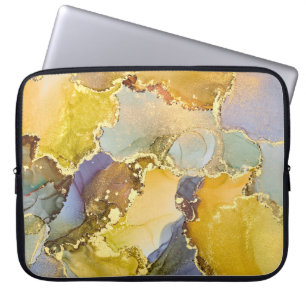 Kernen van doorschijnende tinten, die metallische laptop sleeve