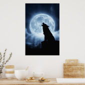 Kernen van het nachtgrote Poster (Keuken)