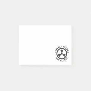 Kernenergie, alstublieft, kernenergie Invitati Post-it® Notes