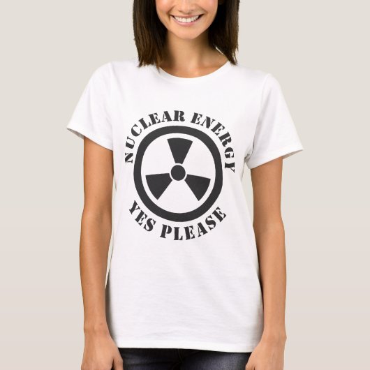Kernenergie, alstublieft, kernenergie Invitati T-shirt (Voorkant)