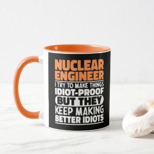 Kernenergie Ingenieur I Probeer Dingen Grappig Te Mok