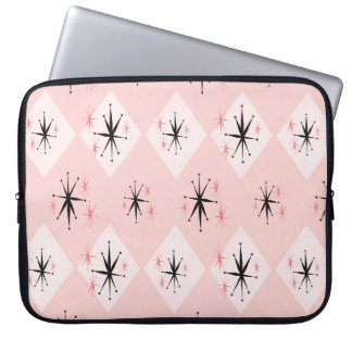 Kernenergie naadloos patroon geïnspireerd door laptop sleeve
