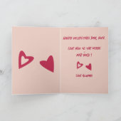 Kernhart - magenta - Fijne Valentijnse ! Feestdagen Kaart (Binnen)