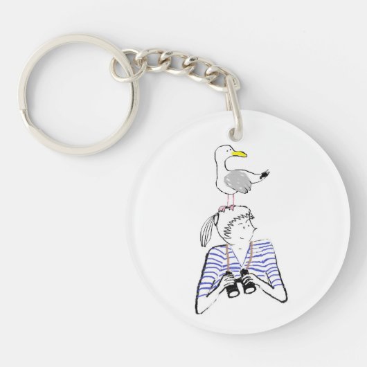 Kernhouders van acryl sleutelhanger (Voorkant)