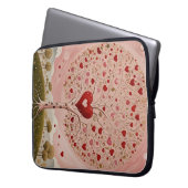 kernhout laptop sleeve (Voorkant Links)