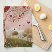 kernhout theedoek (Quarter Fold)