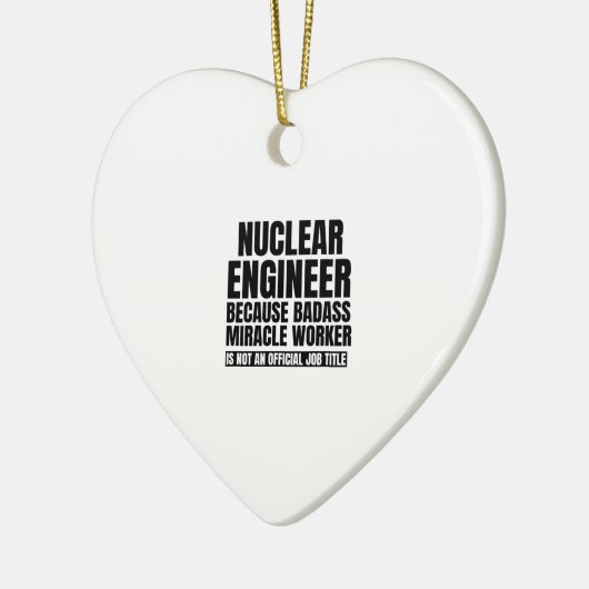 Kerningenieur, omdat een wondermiddel in de badas keramisch ornament (Links)