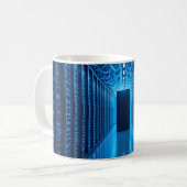 kernnetwerkstroom koffiemok (Voorkant links)