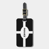 Kernow Cornish Flag Bagagelabel (Voorkant verticaal)