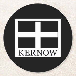 Kernow Ronde Kartonnen Onderzetter